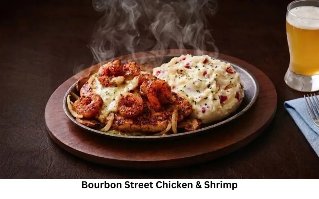 Applebee's Dinner Menu With Prices Applebee’s Dinner Menu 2026 Bourbon Street Chicken & Shrimp entrée with grilled chicken, shrimp, and side dish