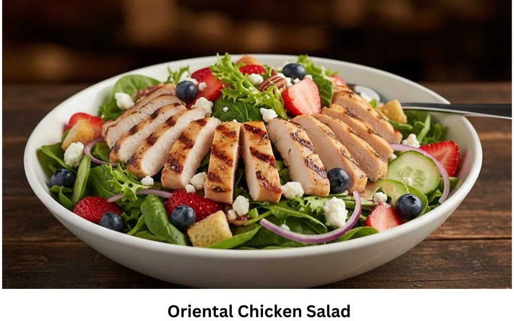 Applebee's Dinner Menu With Prices Oriental Chicken Salad 1