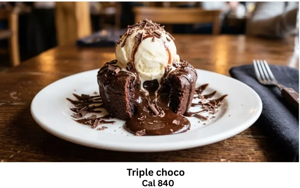 Applebee's Dinner Menu With Prices Triple choco