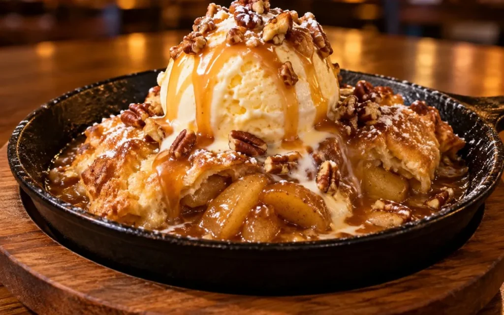  Applebee's Sizzlin Caramel Apple Pie dessert