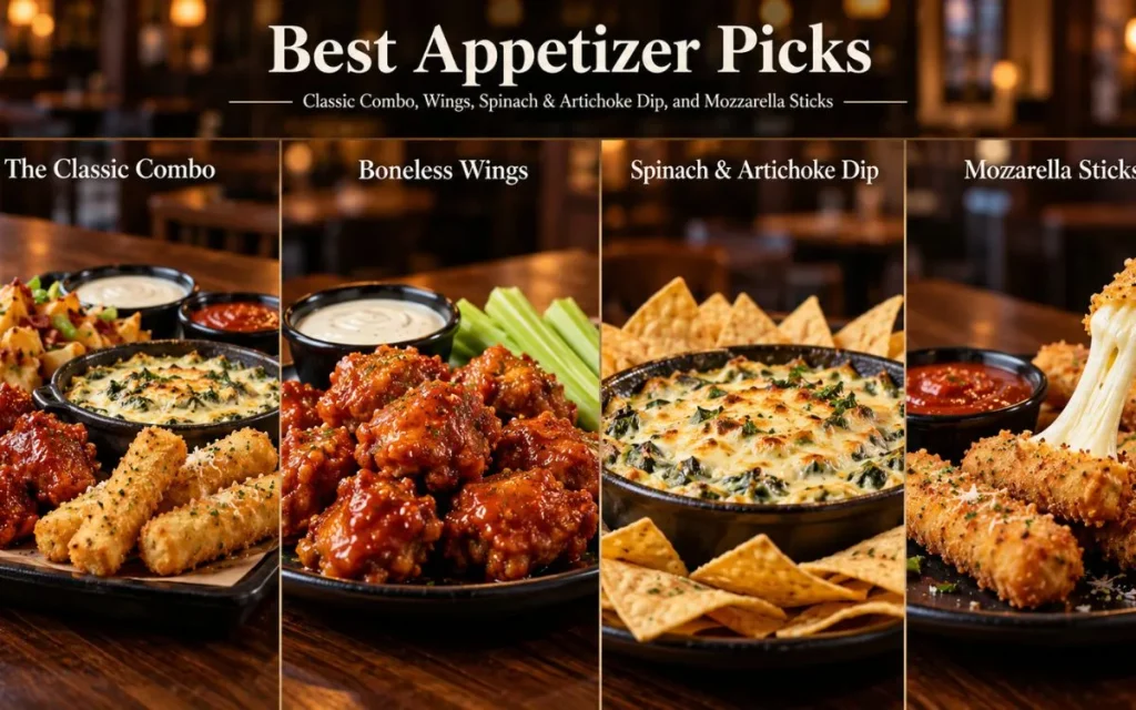 Applebee’s Appetizers Menu With Prices & Calories appetizers picks