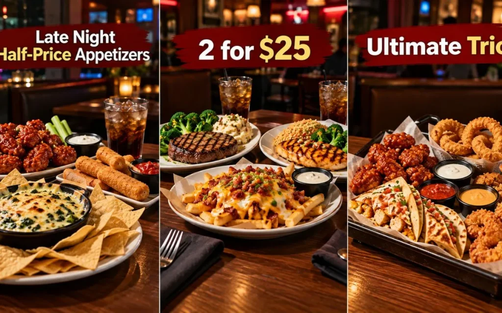 Applebee’s Appetizers Menu With Prices & Calories camparizon
