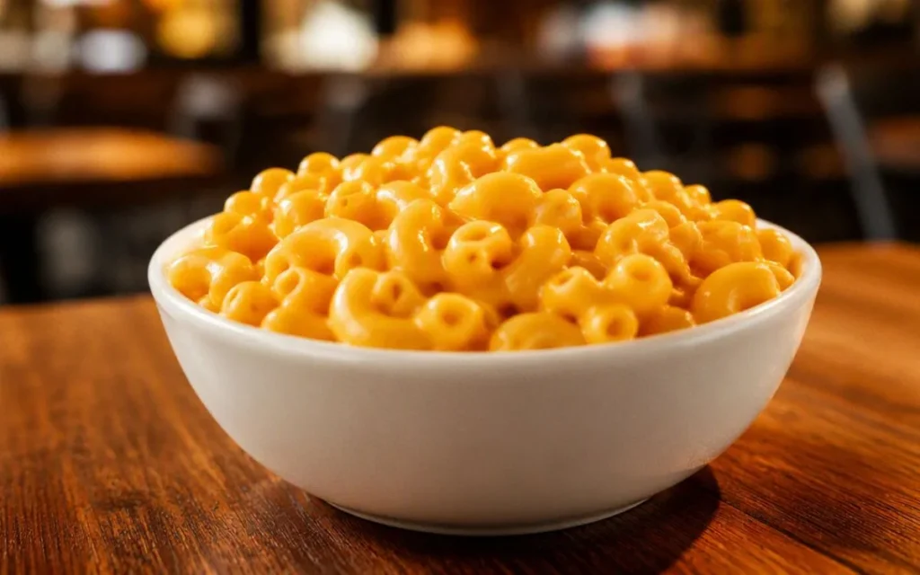 Applebee's Kids Menu Macaroni and Cheese with creamy cheese sauce